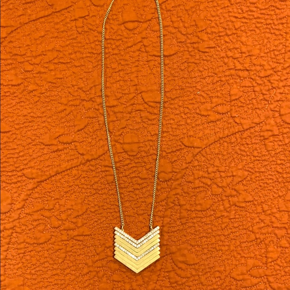 J.Crew long stylish necklace